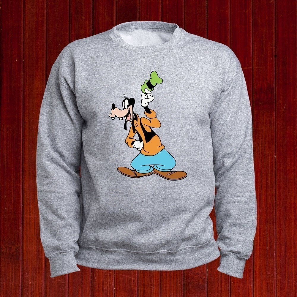 Goofy Disney Happy Graphic Cartoon Fan Gift Streetwear Unisex Sweatshirt